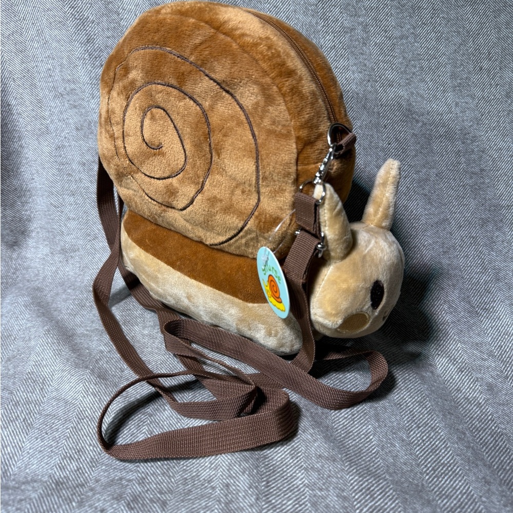 Mardeluna Arts Snurse (Snail Purse) Crossbody Bag in Brown